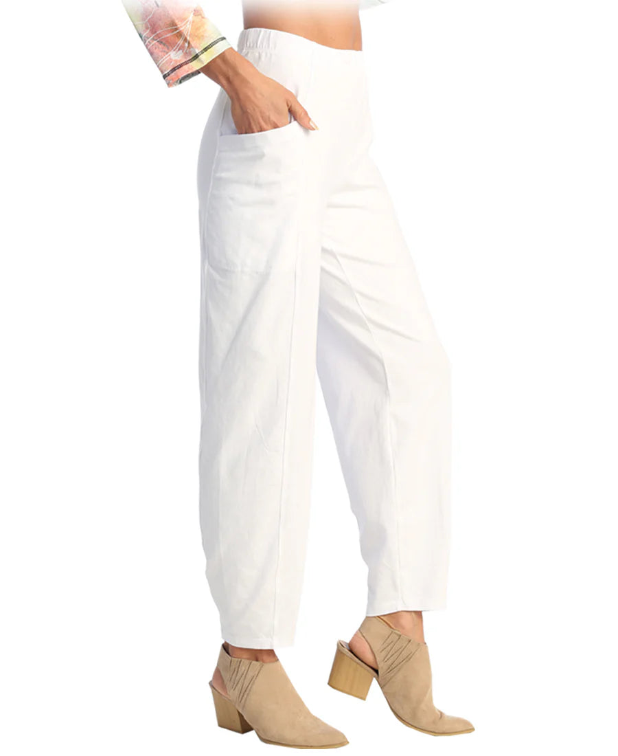 White Lantern Pant