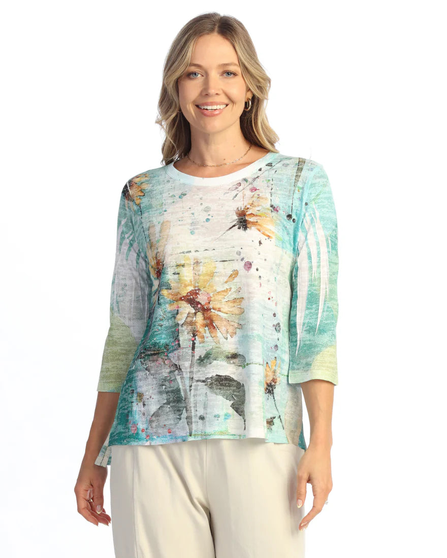 Sundance Burnout High-Low Tunic Top