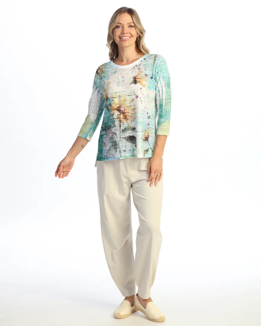 Sundance Burnout High-Low Tunic Top