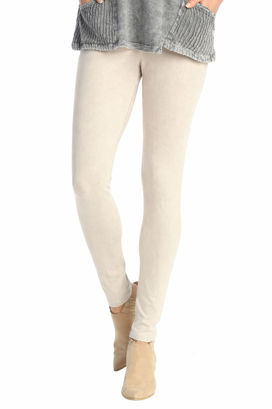 Ivory Essential Mineral Wash Stretch Legging