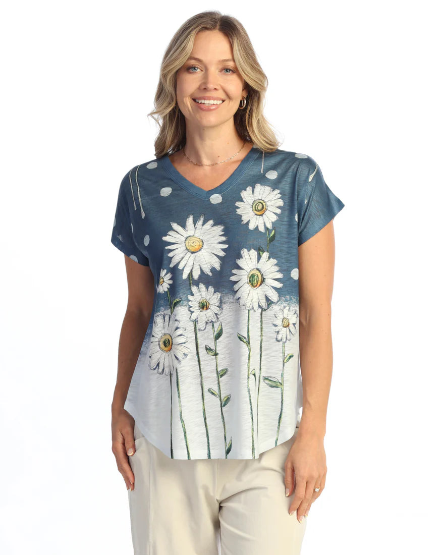 Friendship V-Neck Dolman Sleeve Top