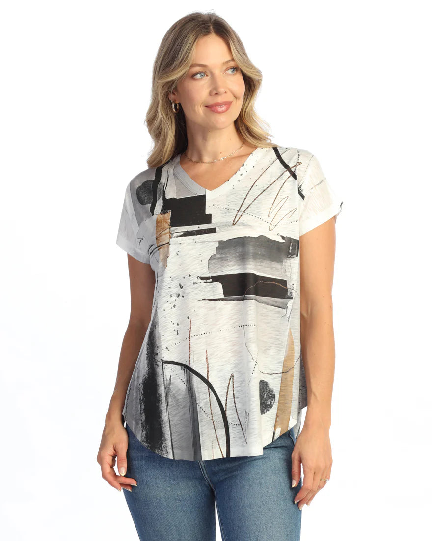Tango V-Neck Dolman Sleeve Top