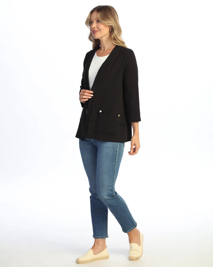 Jet Black  Everyday Soft Blazer Jacket
